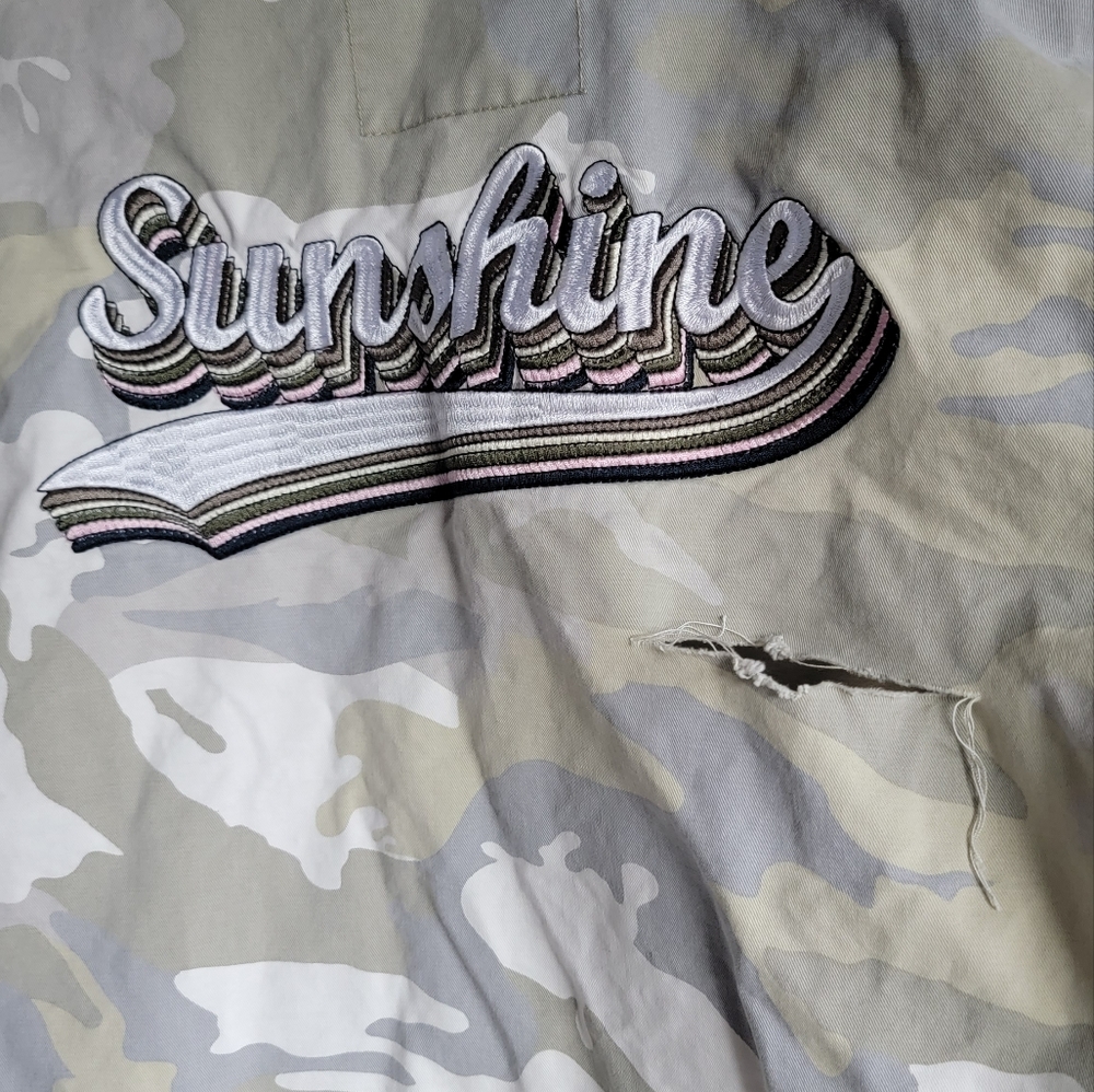 Flawed Zadig and Voltaire Cavi Camo Jacket - Picture 6 of 10